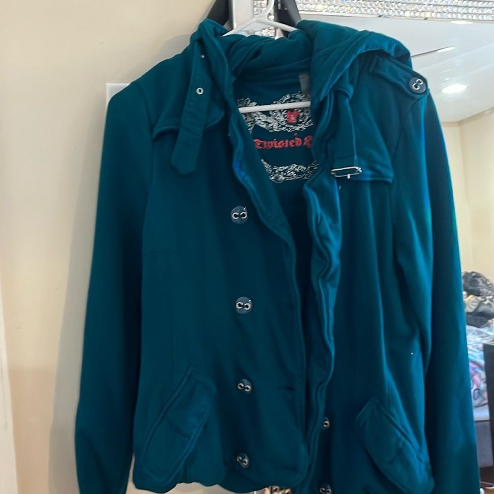 Twisted heart jacket